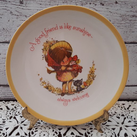 Vintage 1973 - Keepsake Collectors Plate - "A Good Friend Is Like Sunshine Alway - Picture 1 of 4
